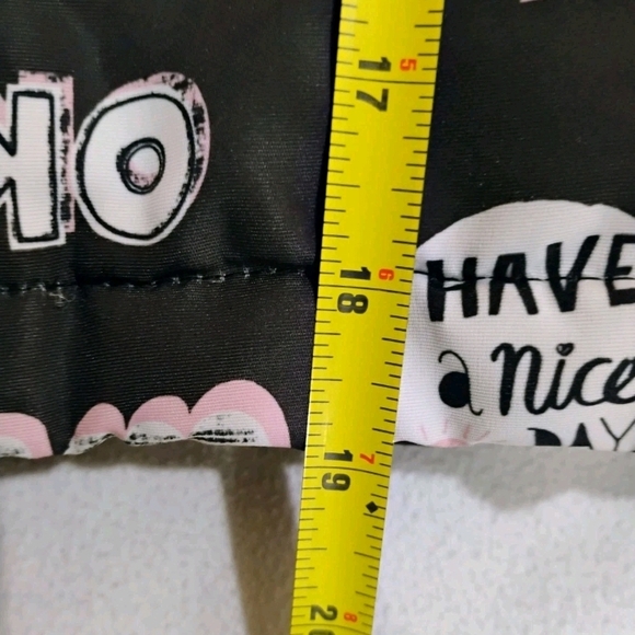 Trendy Kids Puffer Jacket - Black with Pink Accents - Picture 13 of 13